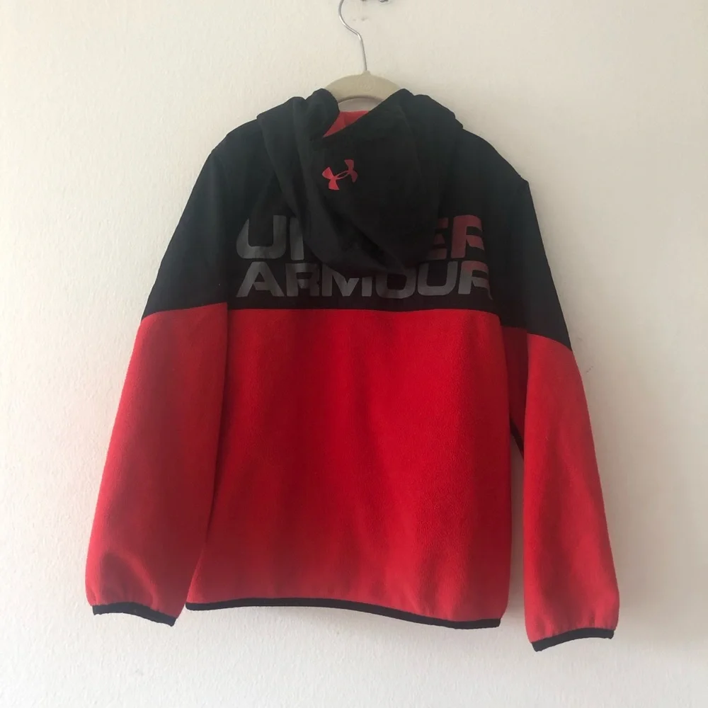 UA Storm Sim Softshell Hooded Zip Fleece Jacket